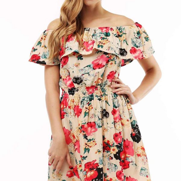 Summer Dress Floral Print Pattern Casual Dresses