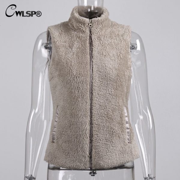 Flush Fleece Vest Winter Jacket Colette Outerwear