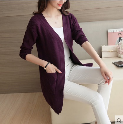 Women Sweater Cardigan Female Cashmere Knitted
