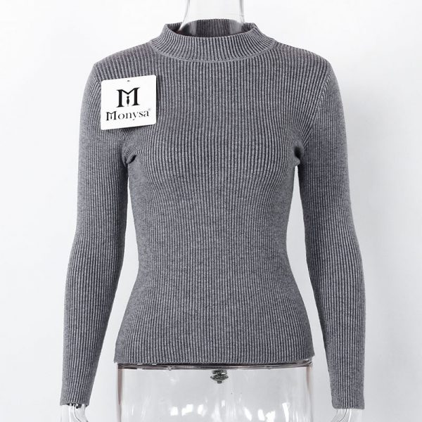 Women Sweaters Casual Pullovers Knitted