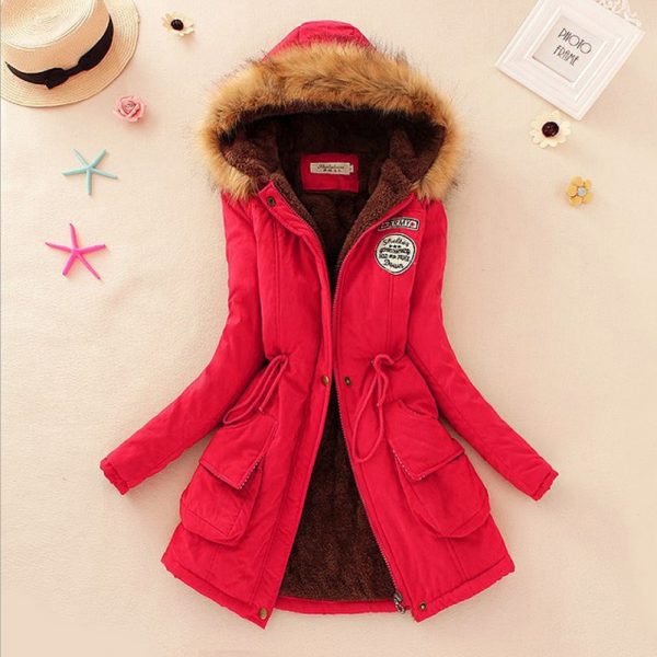 Parkas Women Coats Fashion Warm Winter Jackets