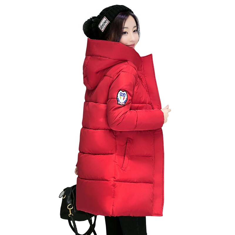 Winter Hooded Jacket Female Outwear Coat