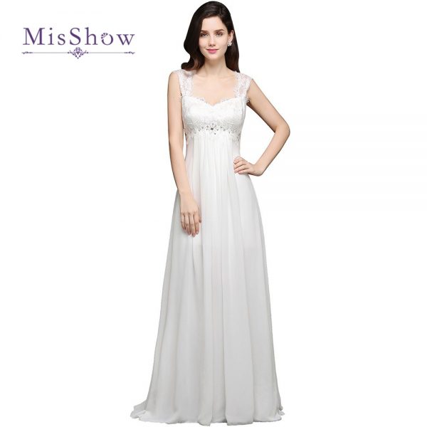 Chiffon Wedding Dress Long Gown Bride Dresses