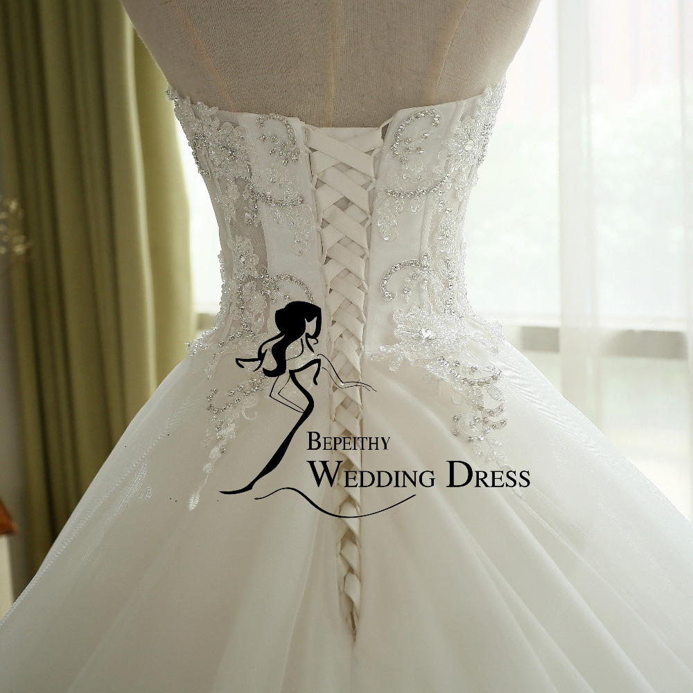 Crystal Ball Gown Wedding Dress Princess Bridal Dresses