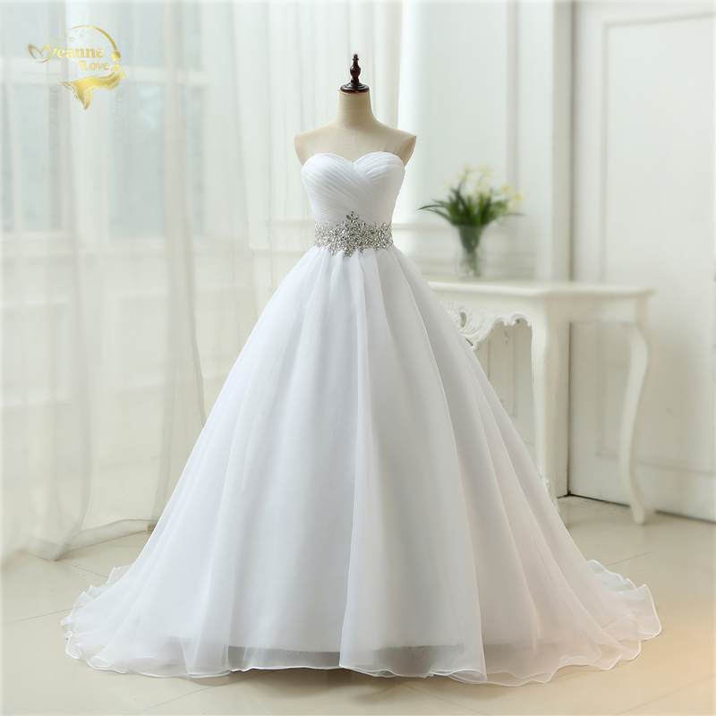 Mariage Strapless Dress Lace Up Wedding Dresses