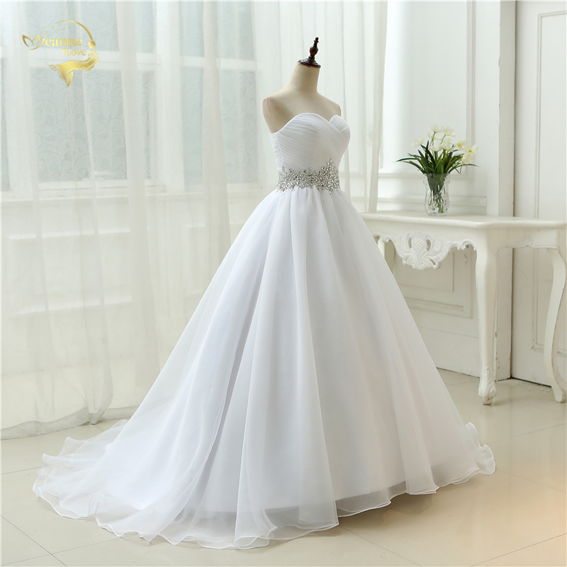 Mariage Strapless Dress Lace Up Wedding Dresses