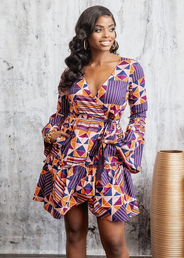 Choose Short and Long Sleeve African Dresses for Women